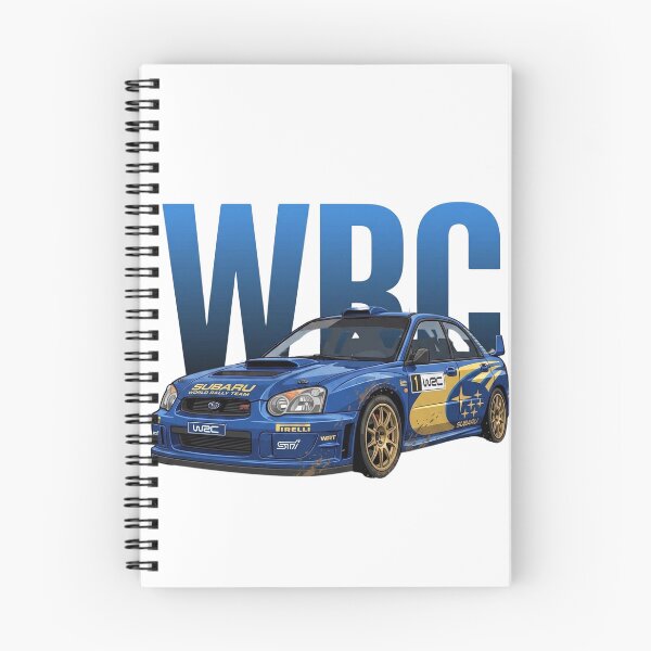 Item preview, World Rally Blue Subaru Impreza WRC STI Blobeye Rally Car Vector Art designed and sold by Motorline44.