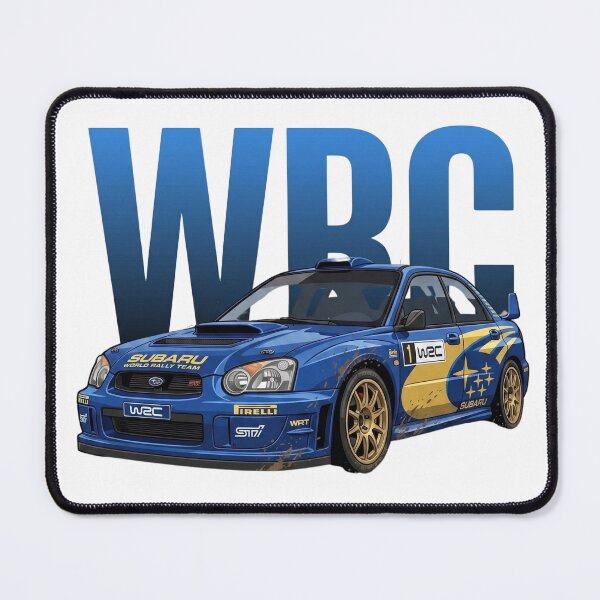 Artikelvorschau, World Rally Blue Subaru Impreza WRC STI Blobeye Rally Car Vector Art entworfen und verkauft von Motorline44.