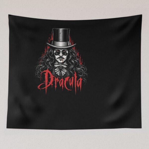 Item preview, Dracula Tshirts Vintage Horror Vampire Halloween Fan designed and sold by Clairemurphy299.