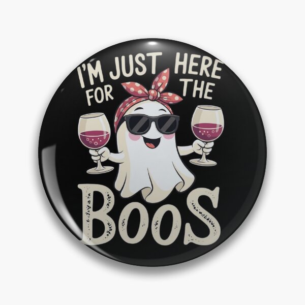 Item preview, Just Here For The Boos Ghost designed and sold by haitrieuic96.