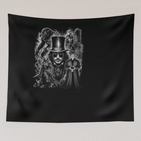 Item preview, Dracula Tshirts Bram Stoker's Gothic Horror Vampire Halloween Gift designed and sold by Clairemurphy299.