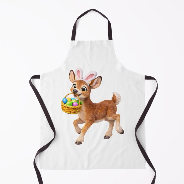 Item preview, White-Tailed Deer Easter Basket designed and sold by Sillytoe.