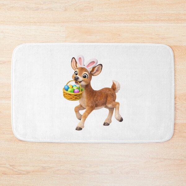 Item preview, White-Tailed Deer Easter Basket designed and sold by Sillytoe.