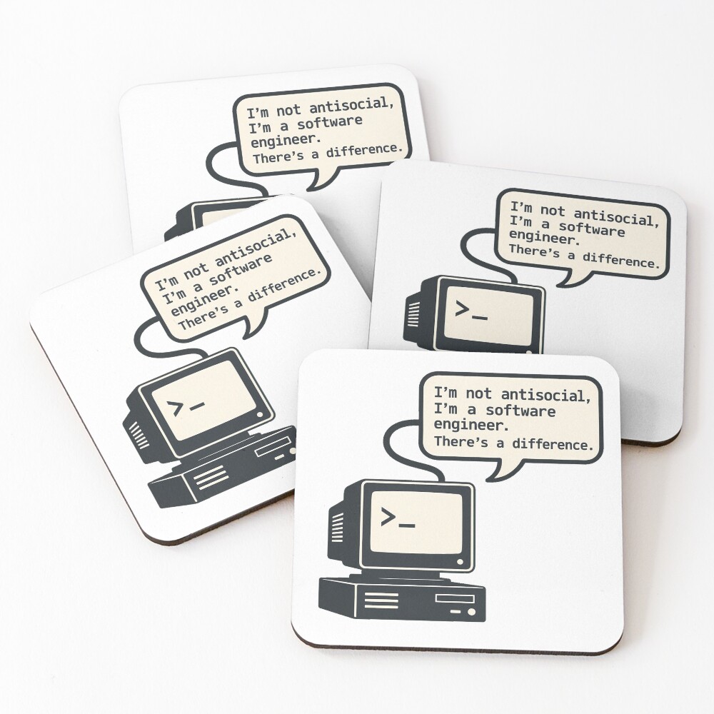 Item preview, Coasters (Set of 4) designed and sold by nortowelcomics.
