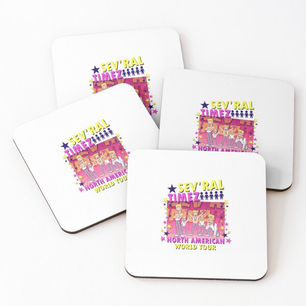 Item preview, Sevral Timez Tour Vintage Music Merch Design designed and sold by DorkStarMedia.