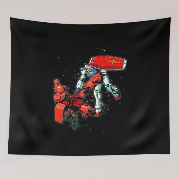 Item preview, RX 78 2 gundam vs Char's Zaku II Full Color Space Battle designed and sold by sabartgunpla.
