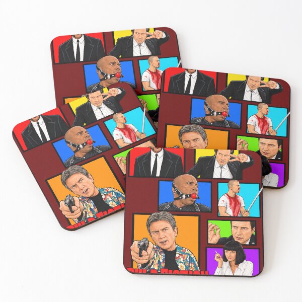 Item preview, Arte de personajes de Pulp Fiction designed and sold by gjnilespop.