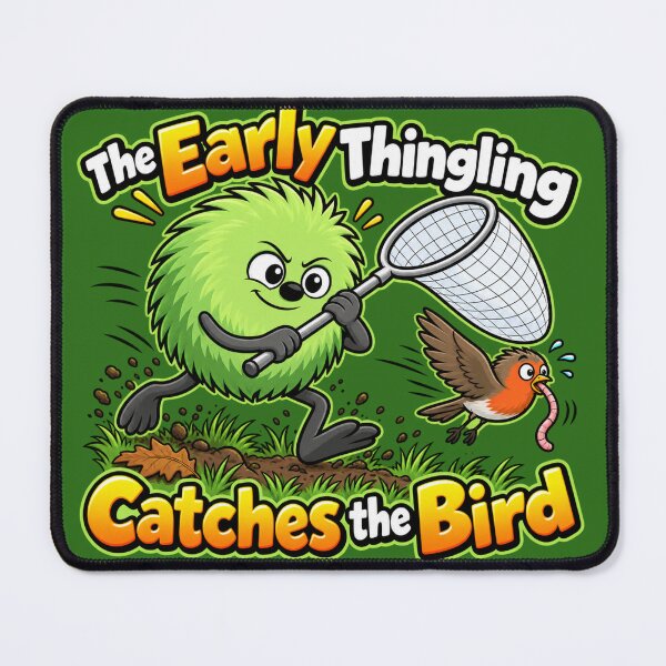Item preview, The Early Thingling Catches the Bird Action version designed and sold by TheThinglings.