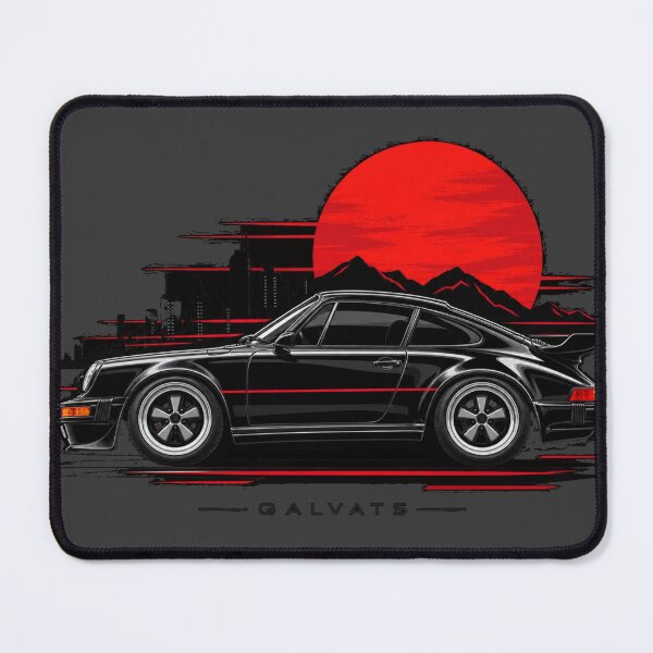 Item preview, Retro German Sports Car Silhouette Art designed and sold by GALVATS.