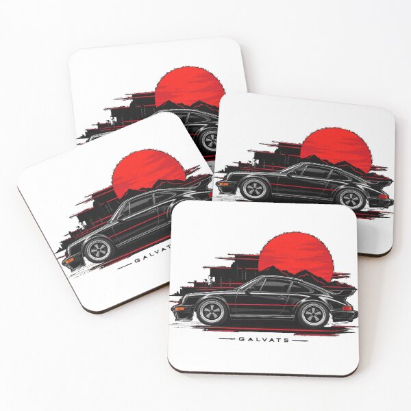 Item preview, Retro German Sports  Car Silhouette Art designed and sold by GALVATS.