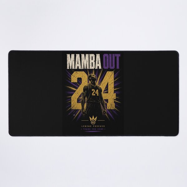Item preview, Kobe Bryant Mamba Out 24 - Legend Forever Thank You Kobe designed and sold by FakePeopleSuck.