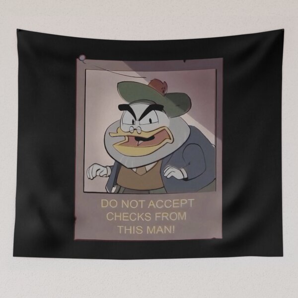 Item preview, Flintheart Glomgold Do Not Accept Checks From This Man designed and sold by JOSEPWALLACEA.