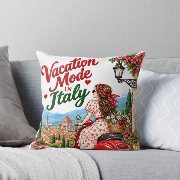 Item preview, Vacation Mode in Italy La Dolce Vita Vintage Travel Art designed and sold by MAGICKEY2024.