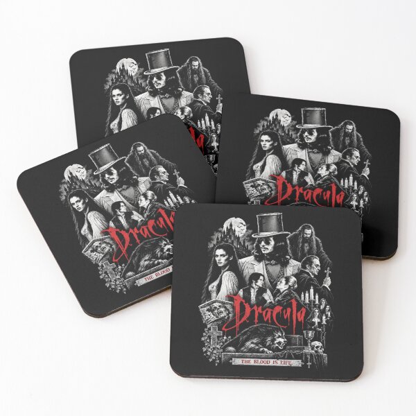 Item preview, Dracula Tshirts Bram Stoker's Vintage Gothic Vampire Halloween designed and sold by Clairemurphy299.