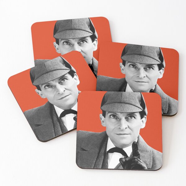 Item preview, Sherlock Holmes in Deerstalker Hat | Jeremy Brett designed and sold by YuckyCat.