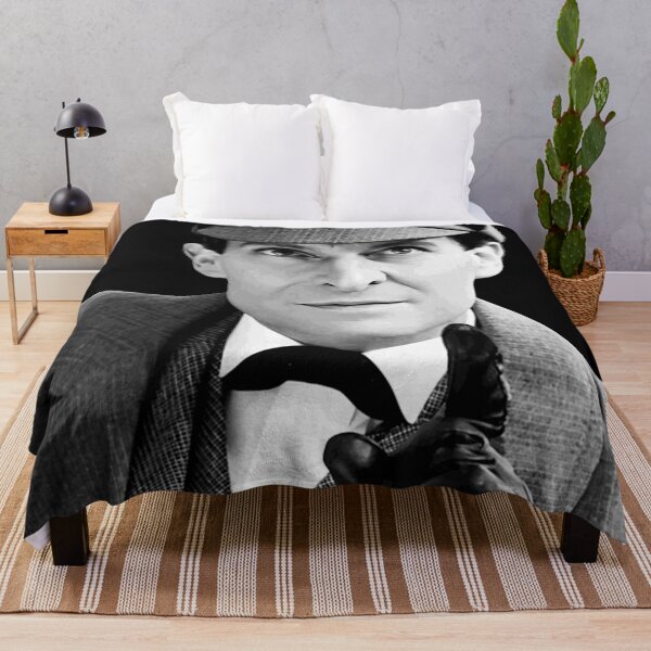 Item preview, Sherlock Holmes in Deerstalker Hat | Jeremy Brett designed and sold by YuckyCat.