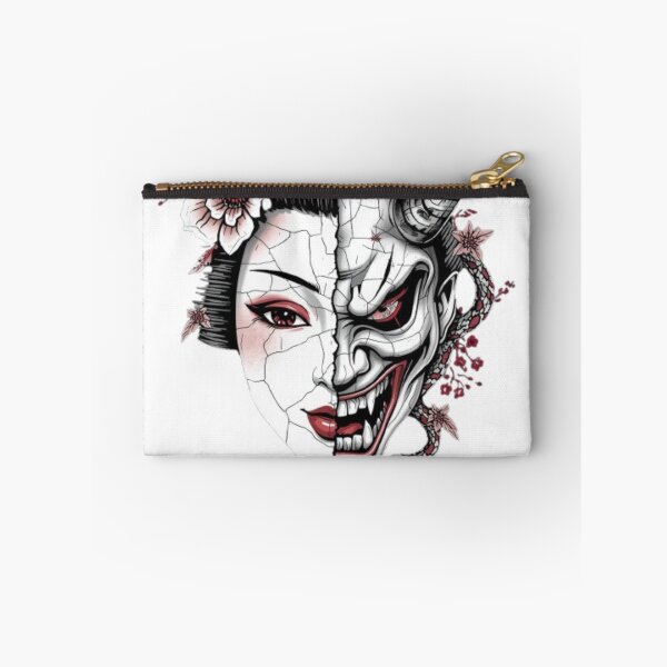 Item preview, Mask of Transformation: Cracked Geisha Hannya Duality designed and sold by PrintWavePro.