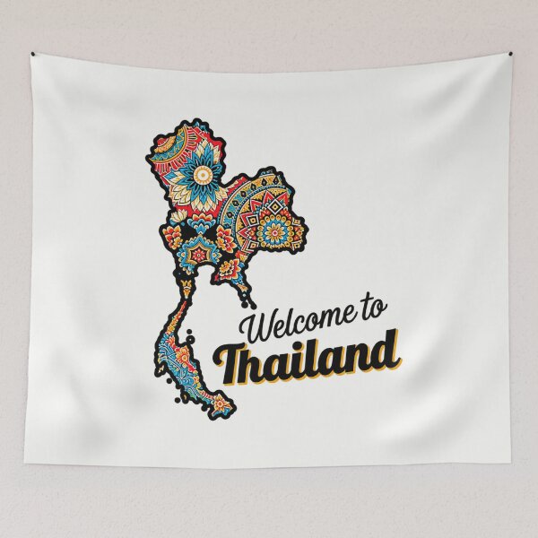 Item preview, Welcome to Thailand Colorful design, brafdesign  designed and sold by Brafdesign.