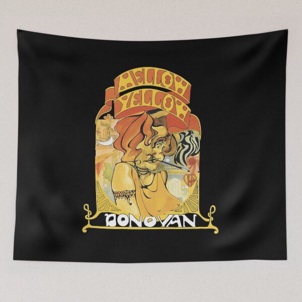 Item preview, Psychedelic Donovan Art Nouveau Portrait designed and sold by BRIANMCDEMOTT.