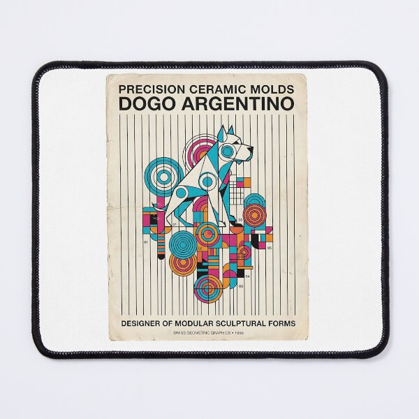 Item preview, Dogo Argentino Ceramic Mold Designer designed and sold by PictoVibe.