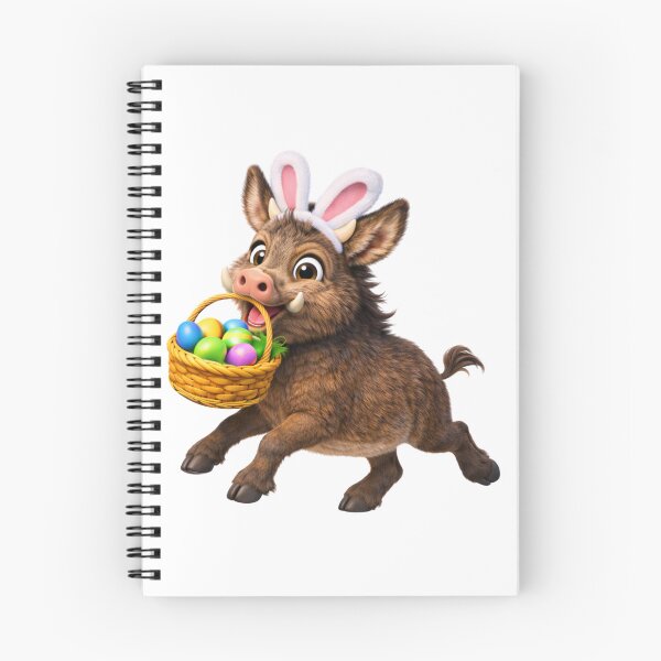 Item preview, Wild Boar Easter Bunny designed and sold by Sillytoe.