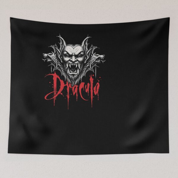 Item preview, Dracula Tshirts Bram Stoker's Vampire Horror Dark Gothic Halloween designed and sold by Clairemurphy299.