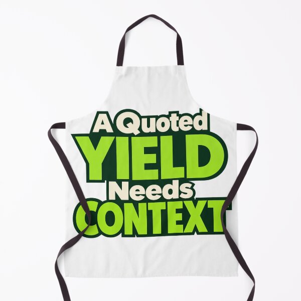 Item preview, Quoted Yield Needs Context Bold Investing Type designed and sold by Bikivuno.