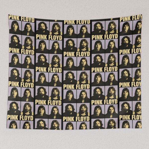 Item preview, Vintage Pinks Floyds Band Portrait Grid designed and sold by Biscuteny.