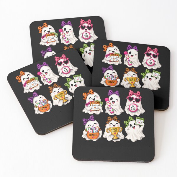 Item preview, Men'S Cute Bingo Ghosts Halloween Bingo Lover designed and sold by Chromatic-Cubes.