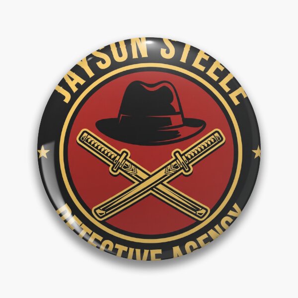 Item preview, Jayson Steele Detective Agency Badge designed and sold by EternalSteele.