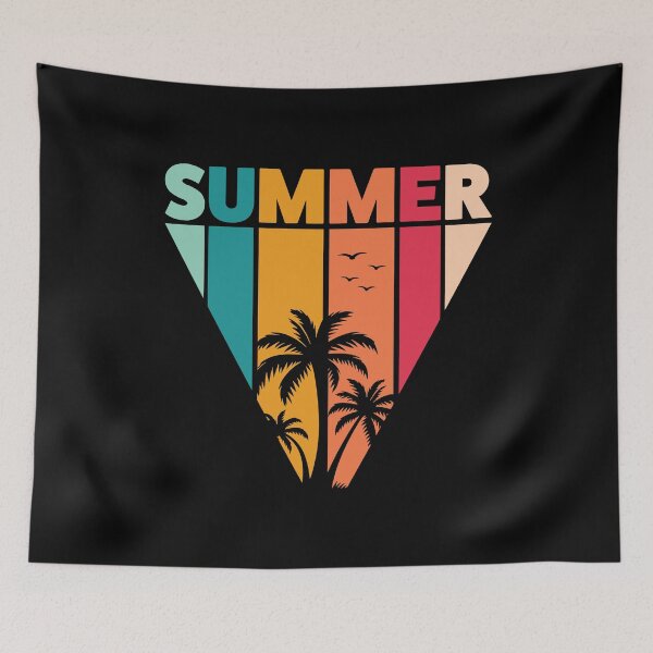Item preview, Summer - Retro Sunset designed and sold by Marshallamoakohene.