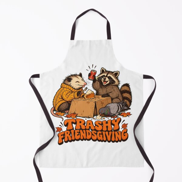 Item preview, Trashy Friendsgiving Critter Dinner Autumn Gathering designed and sold by nortowelcomics.