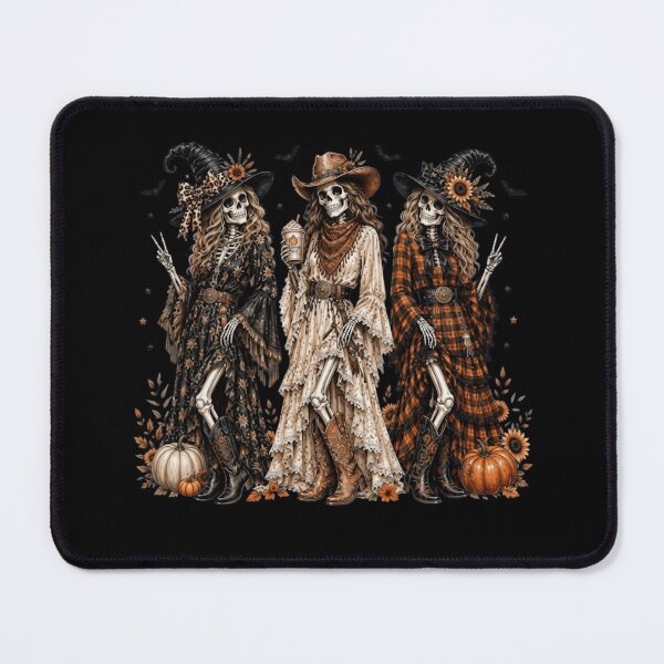Item preview, Skeleton Witches Western Halloween Girls designed and sold by haitrieuic96.