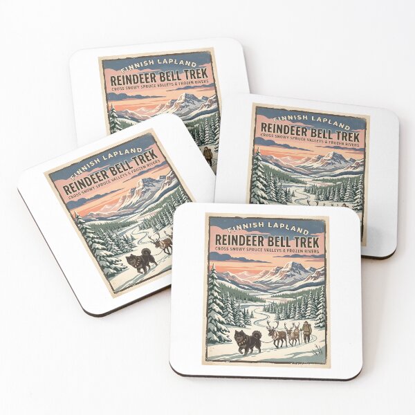 Item preview, Finnish Lapphund Reindeer Trek Guide designed and sold by PictoVibe.