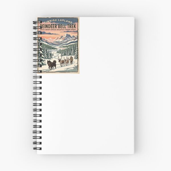 Item preview, Finnish Lapphund Reindeer Trek Guide designed and sold by PictoVibe.