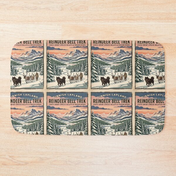 Item preview, Finnish Lapphund Reindeer Trek Guide designed and sold by PictoVibe.