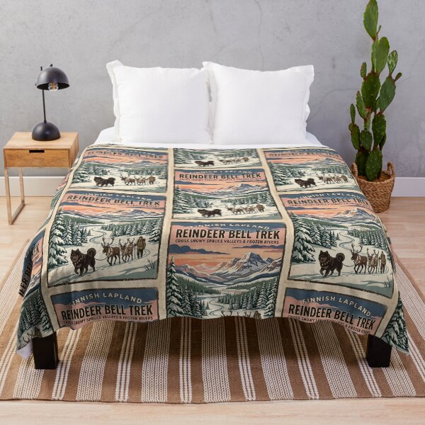 Item preview, Finnish Lapphund Reindeer Trek Guide designed and sold by PictoVibe.