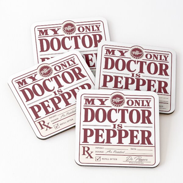 Item preview, My Only Doctor Is Pepper Prescription Label Tee designed and sold by CerealBoxInk.