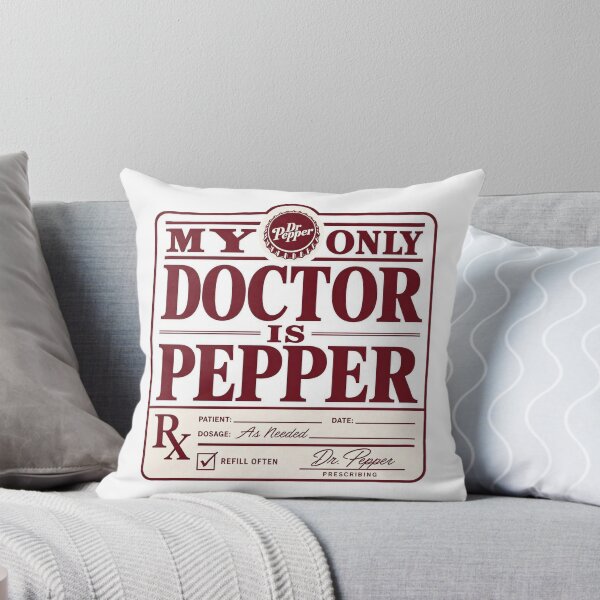 Item preview, My Only Doctor Is Pepper Prescription Label Tee designed and sold by CerealBoxInk.