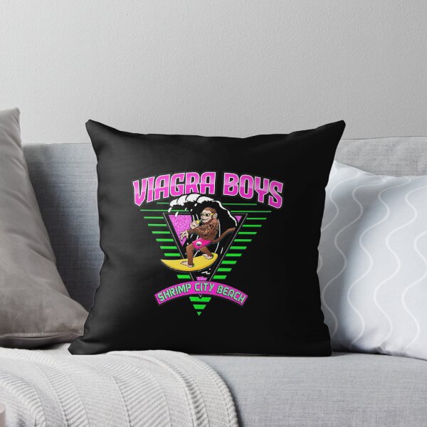 Item preview, Viagra Boys Shrimp City Beach Retro Surf Monkey  designed and sold by BRIANMCDEMOTT.