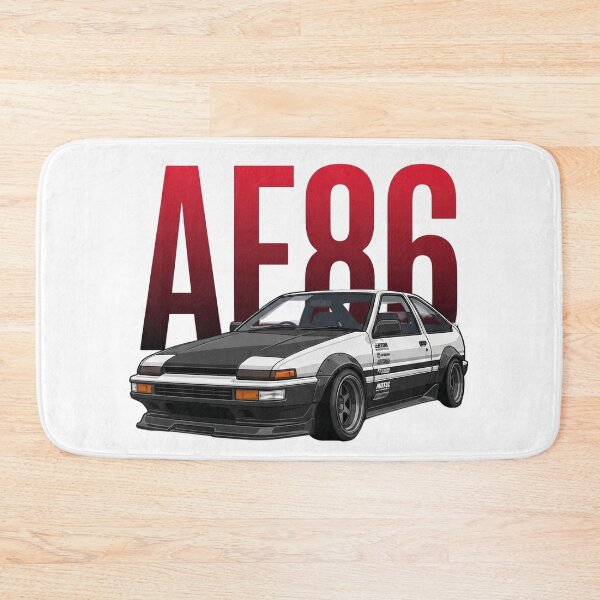 Item preview, Panda Toyota AE86 Sprinter Trueno Carbon Hood JDM Drift Vector Art designed and sold by Motorline44.