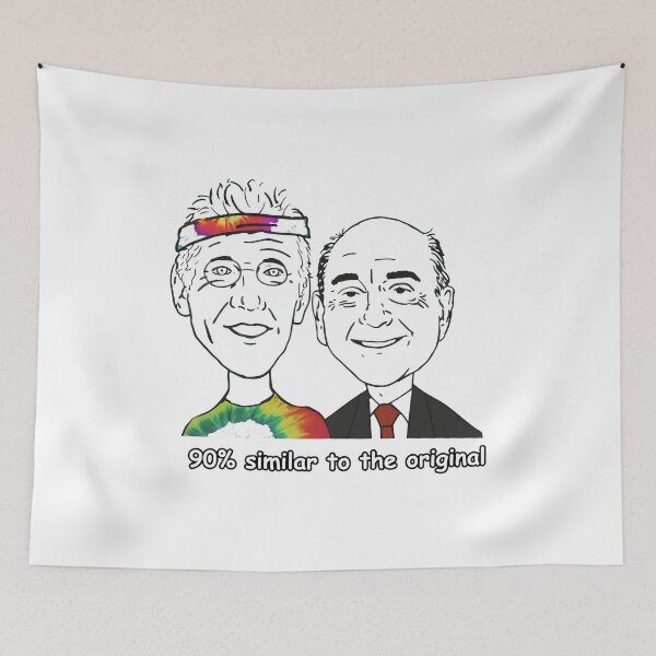 Item preview, Humorous Caricature Duo Tie-Dye Suit Combo designed and sold by BRIANMCDEMOTT.