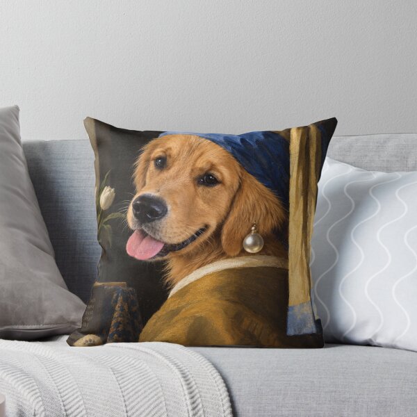 Item preview, Furmeer - Dog with the Pearl Earring designed and sold by YourOldMate.