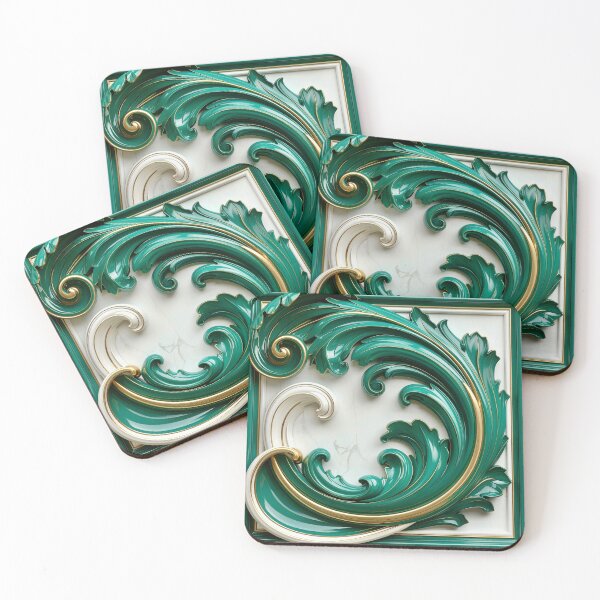 Item preview, Sculptural Jade with Gold Enamel designed and sold by Vicky Brago-Mitchell®.