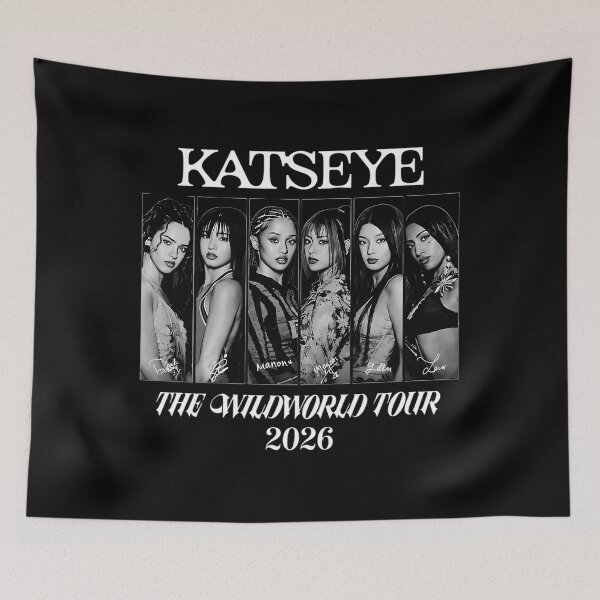 Item preview, Katseye Wild World Tour 2026 designed and sold by AbdulhadiMoath.
