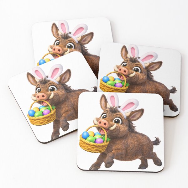 Item preview, Wild Boar Easter Eggs  designed and sold by Sillytoe.