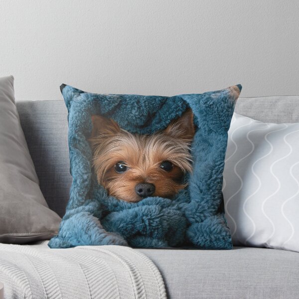 Artikelvorschau, Yorkshire Terrier in Decke 02 entworfen und verkauft von Elisabeth Lucas.