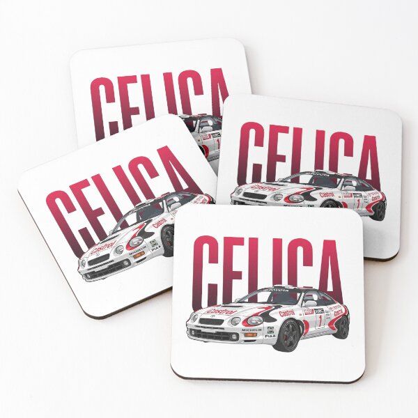 Item preview, Castrol Toyota Celica GT-Four ST205 WRC Rally Car Vector Art designed and sold by Motorline44.