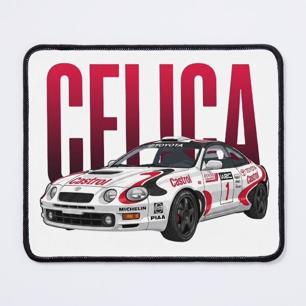 Item preview, Castrol Toyota Celica GT-Four ST205 WRC Rally Car Vector Art designed and sold by Motorline44.