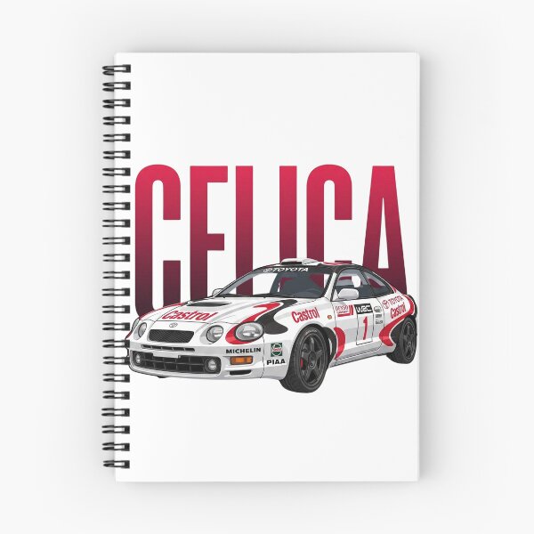 Item preview, Castrol Toyota Celica GT-Four ST205 WRC Rally Car Vector Art designed and sold by Motorline44.